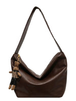 Brown Leather Shoulder Bag