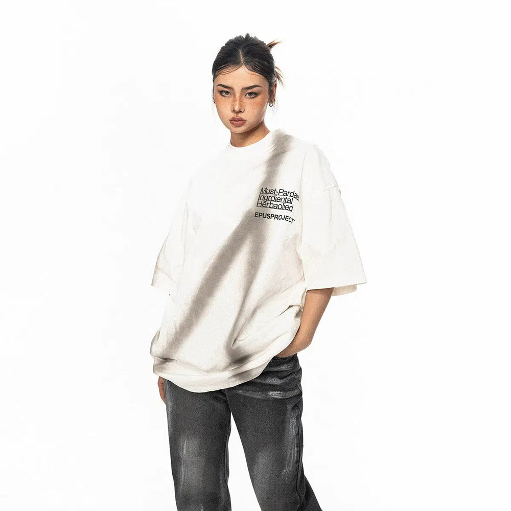 Brushed Graffiti T-shirt