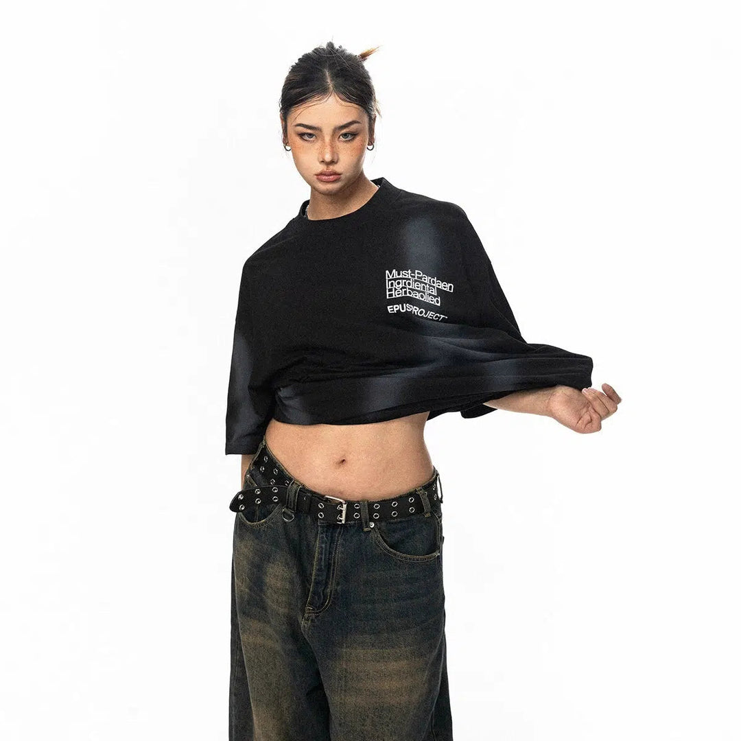 Brushed Graffiti T-shirt