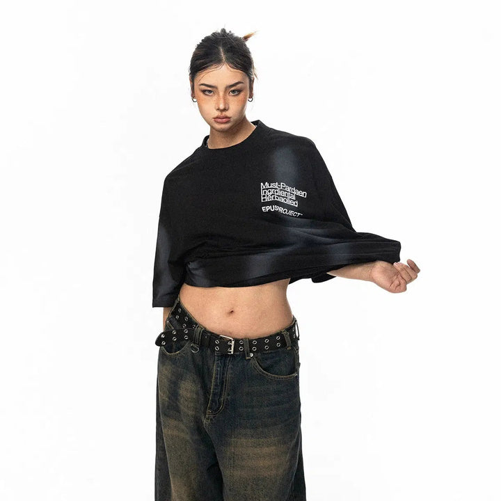 Brushed Graffiti T-shirt
