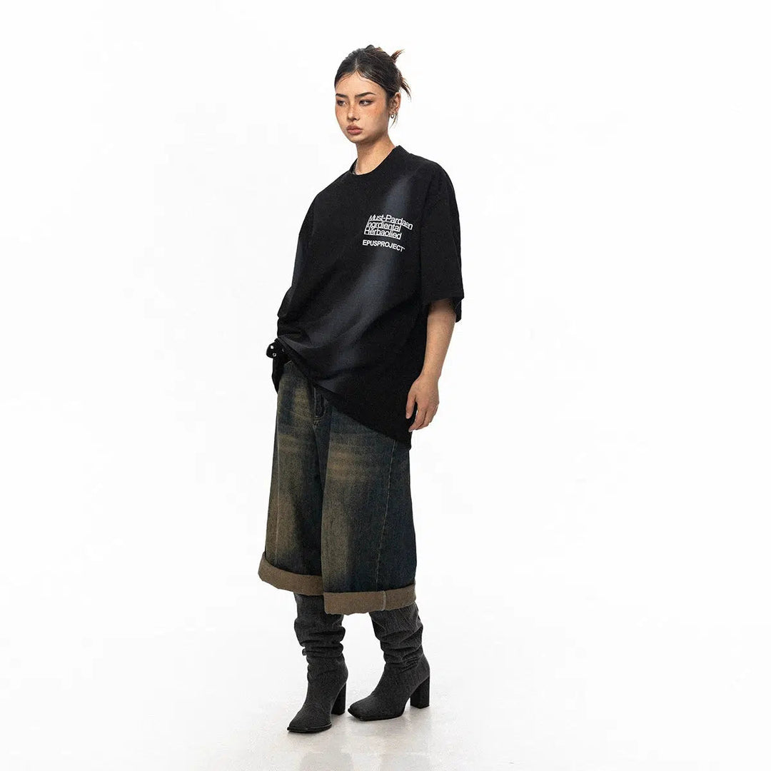 Brushed Graffiti T-shirt