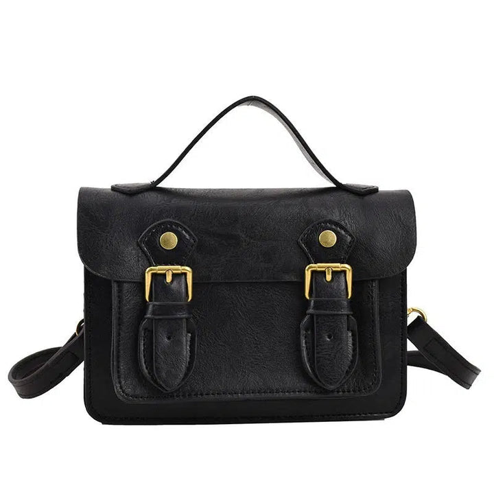 Buckle Fastenings Leather Crossbody Bag