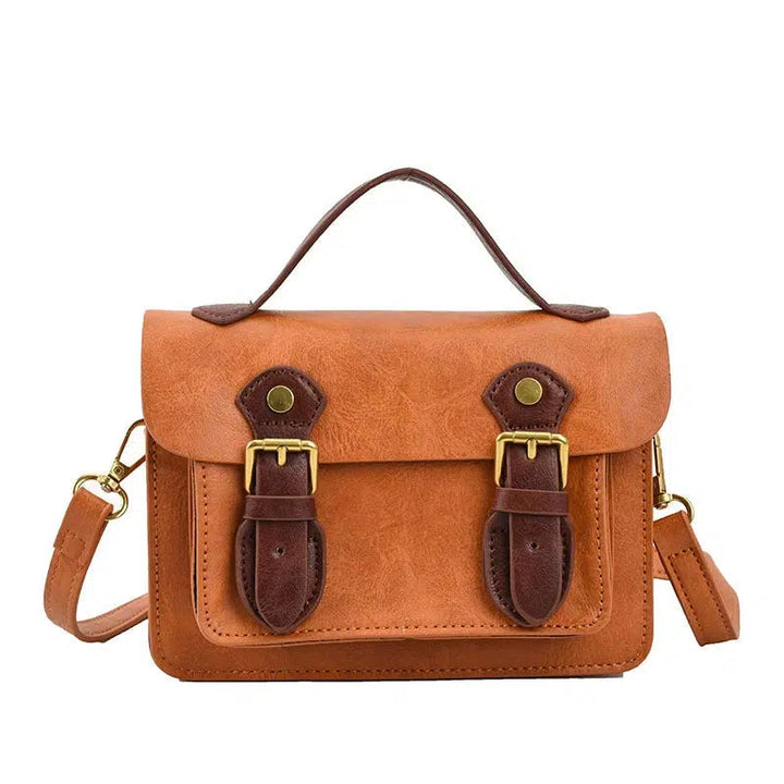 Buckle Fastenings Leather Crossbody Bag