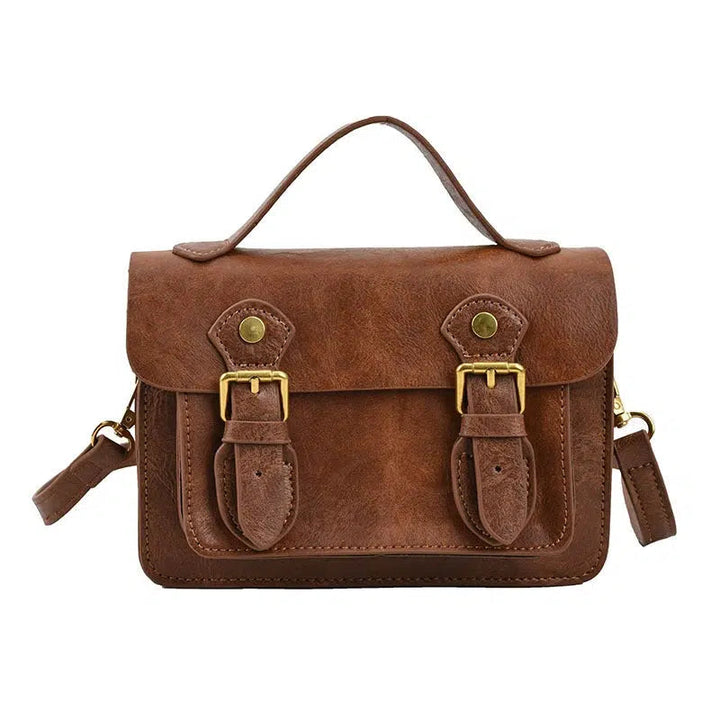 Buckle Fastenings Leather Crossbody Bag