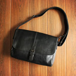 Buckle PU Leather Crossbody Bag
