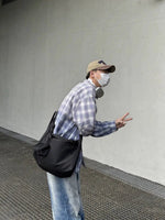 Buckle Strap Crossbody Shoulder Bag