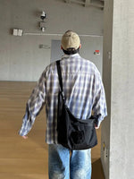 Buckle Strap Crossbody Shoulder Bag