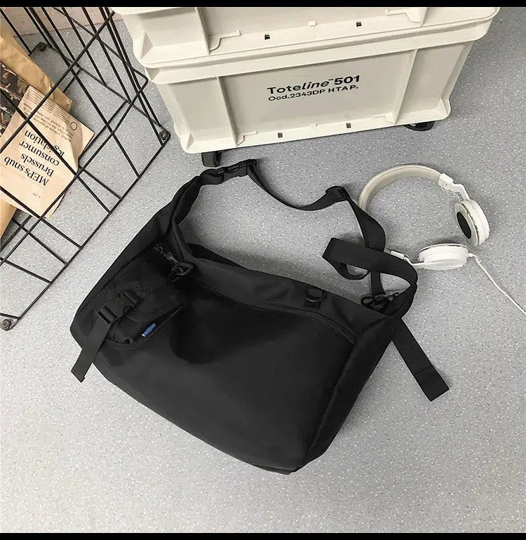 Buckle Strap Crossbody Shoulder Bag