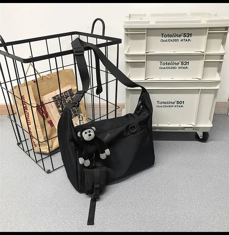 Buckle Strap Crossbody Shoulder Bag