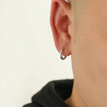 Bumpy Textured Hoop Earrings