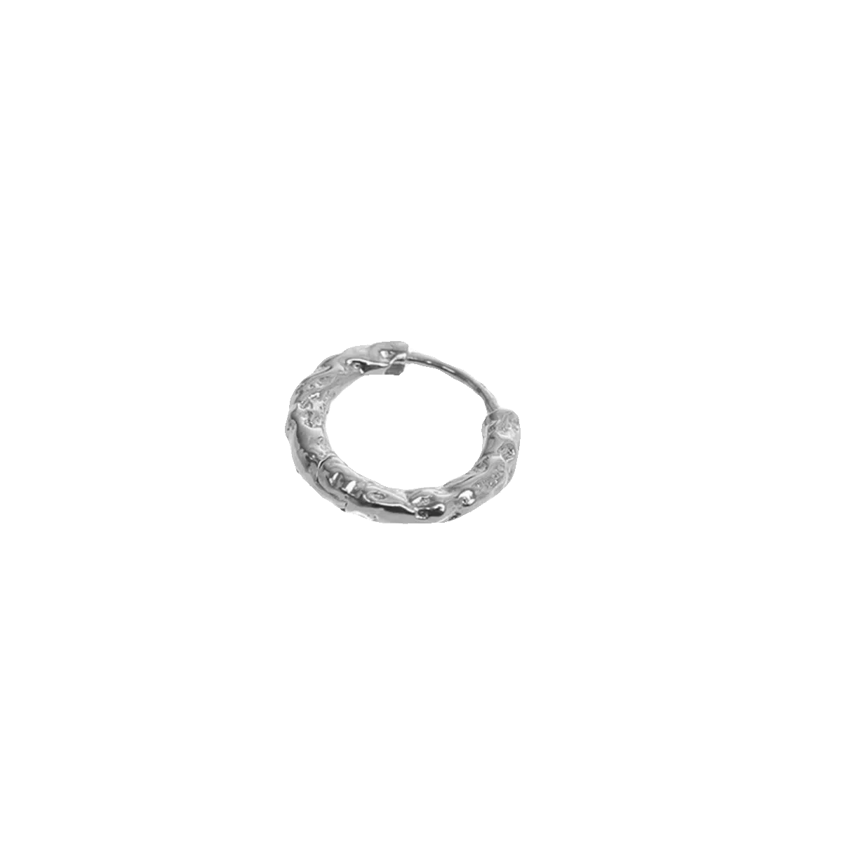 Bumpy Textured Hoop Earrings