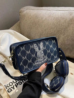 Bunny Pattern Crossbody Bag Set