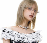 Butterfly Beaded Necklace