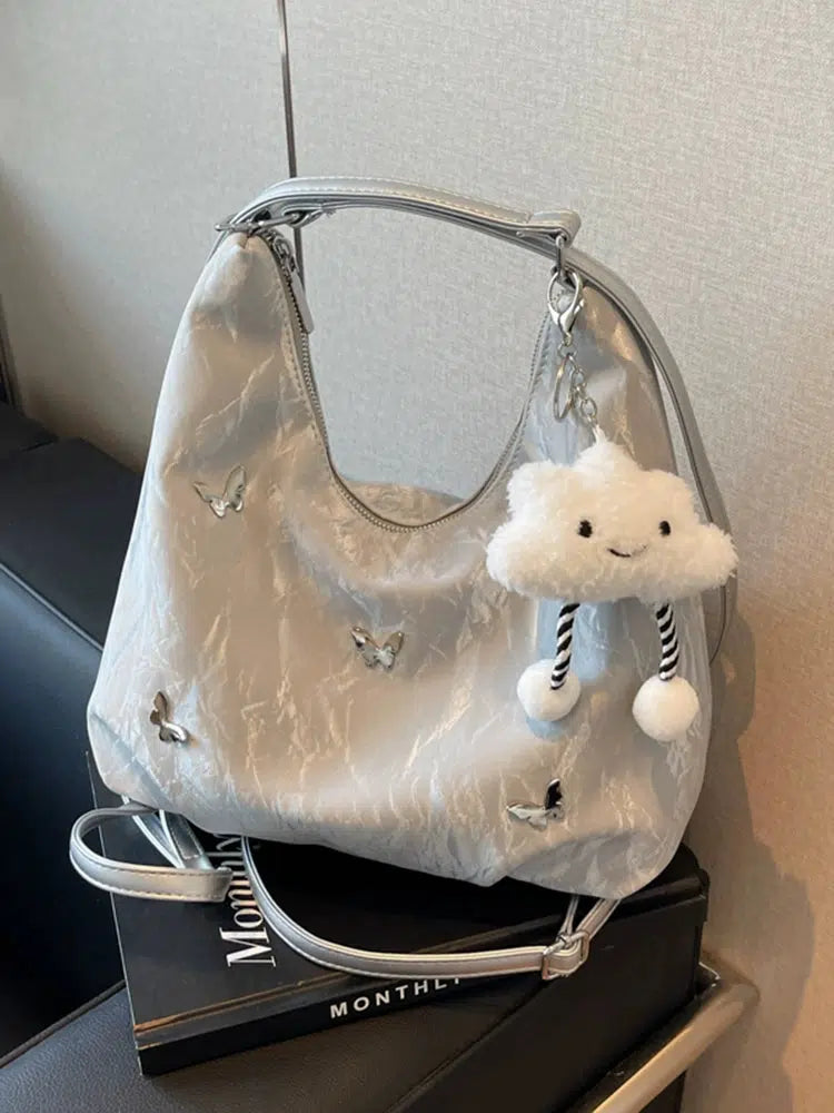 Butterfly Embellished Backpack