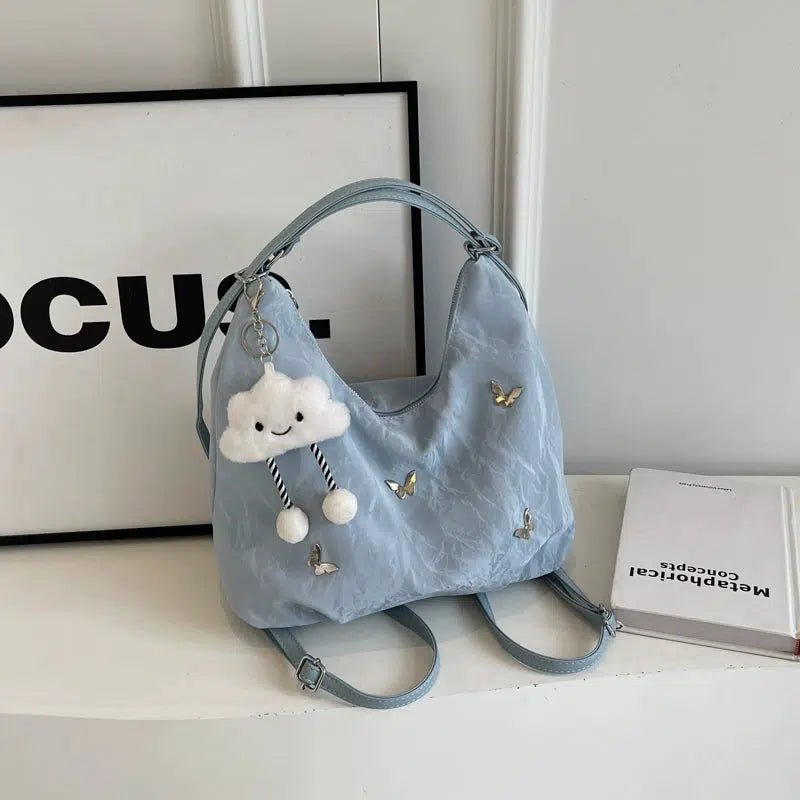 Butterfly Embellished Backpack