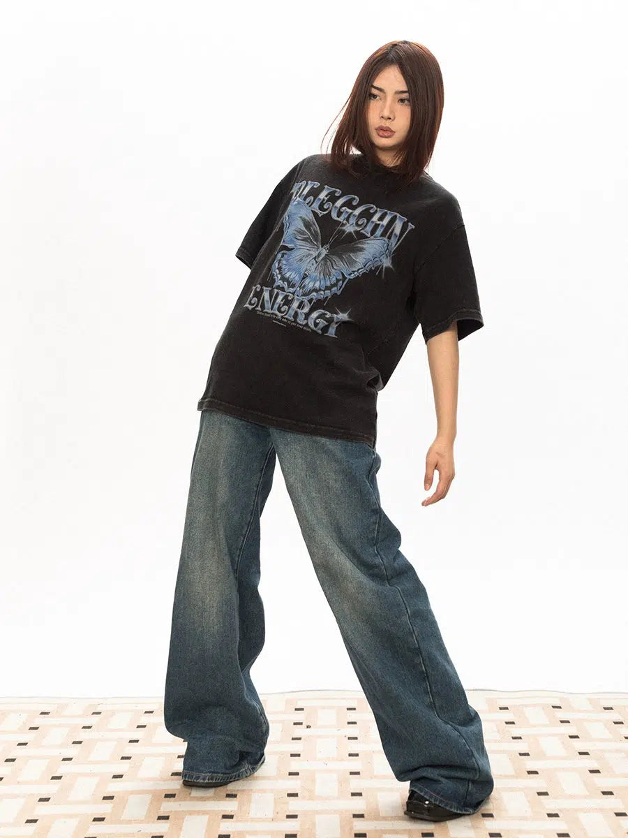 Butterfly Graphic T-shirt