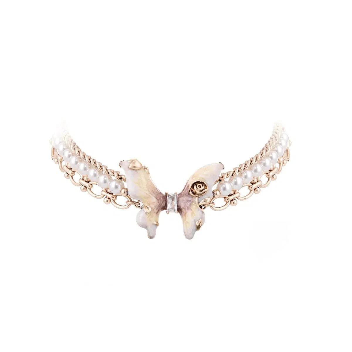 Butterfly Pearl Bracelet
