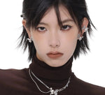 Butterfly Pearl Earrings