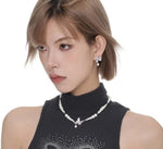 Butterfly Pearl Necklace