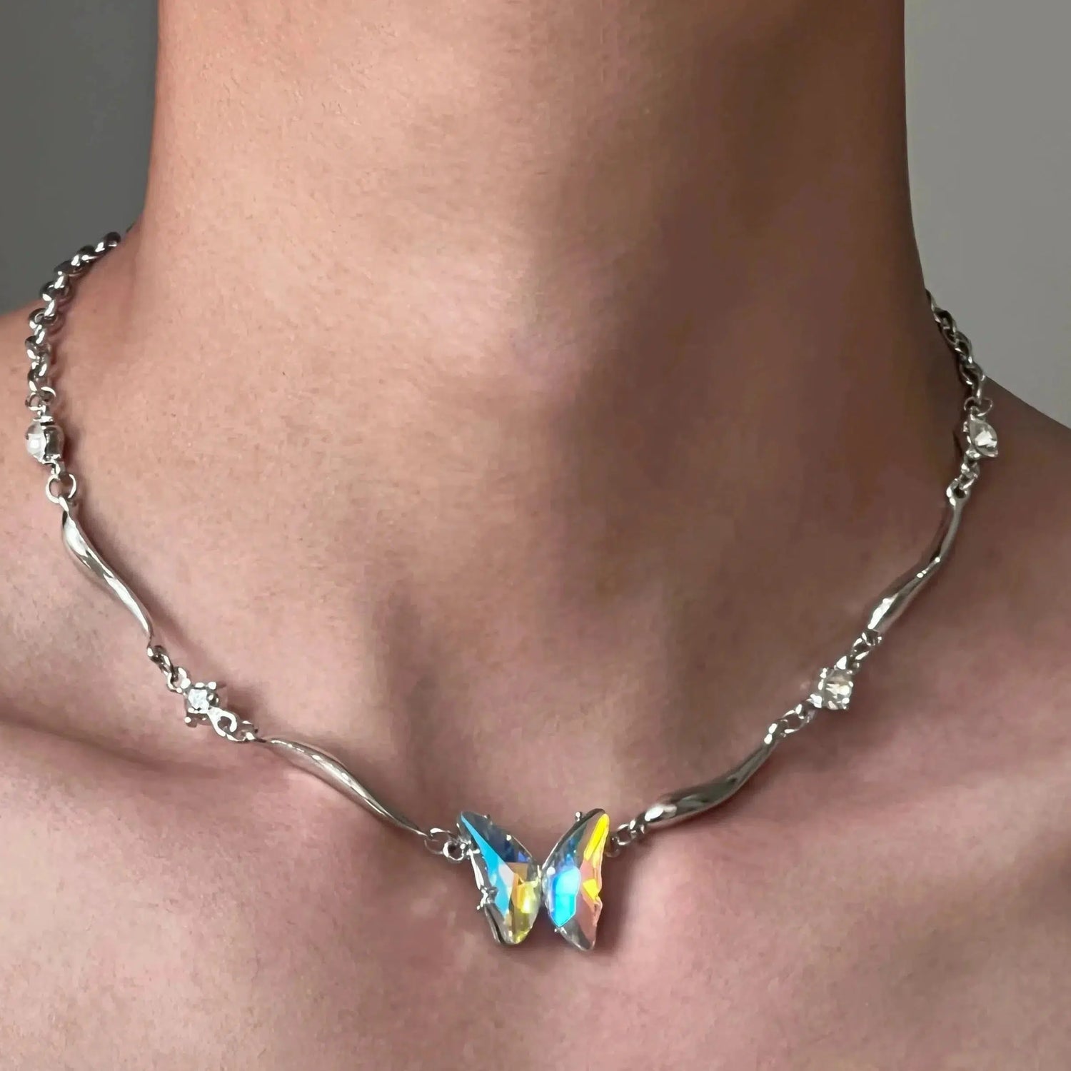 Butterfly Pendant Necklace