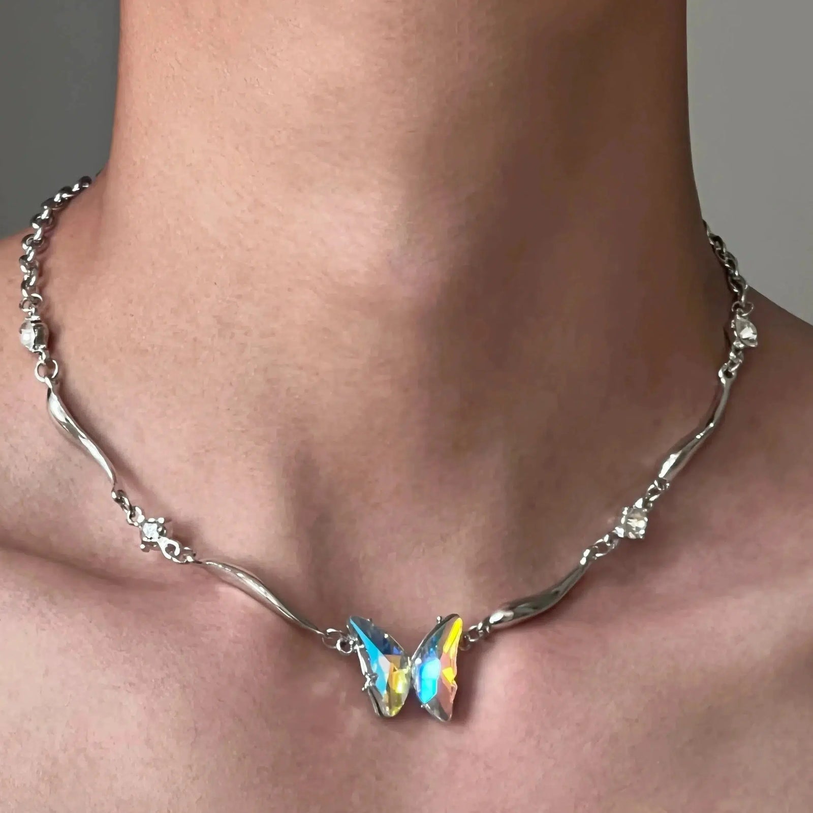 Butterfly Pendant Necklace