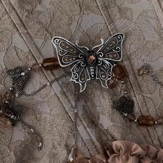 Butterfly Pendant Necklace