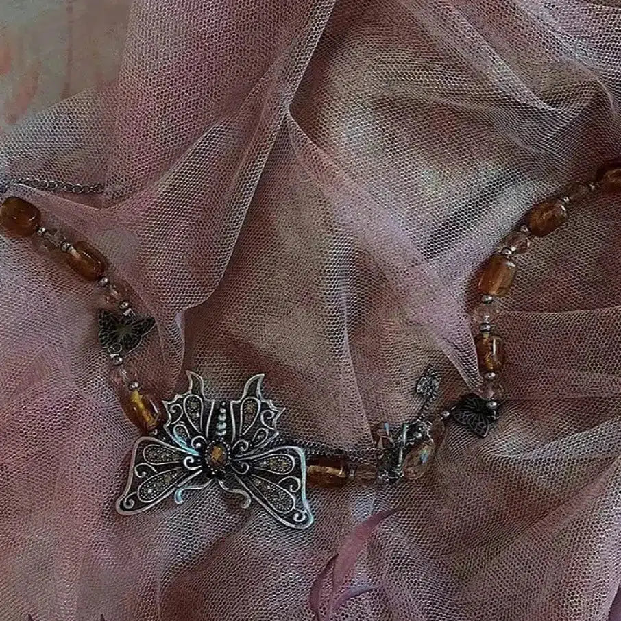 Butterfly Pendant Necklace