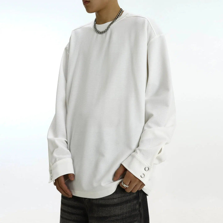 Button Cuffs Long Sleeve Shirt