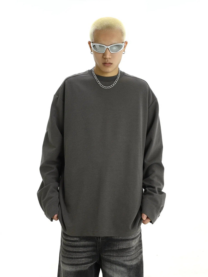 Button Cuffs Long Sleeve Shirt