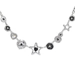 Button Star Necklace