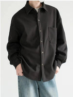 Button-Up Shirt with Pocket