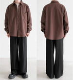 Button-Up Shirt with Pocket