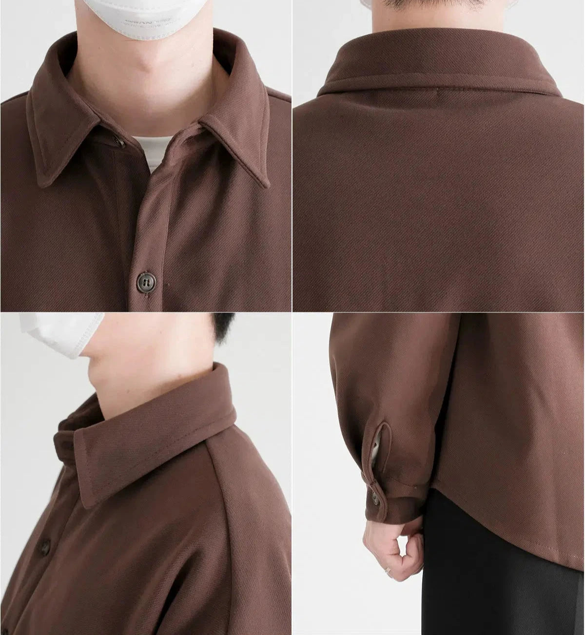 Button-Up Shirt with Pocket