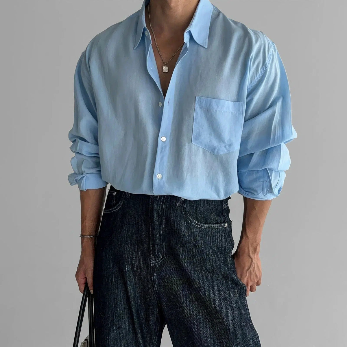 Button-down Linen Shirt