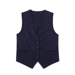 Buttons Vest and Shorts Fashion Suit