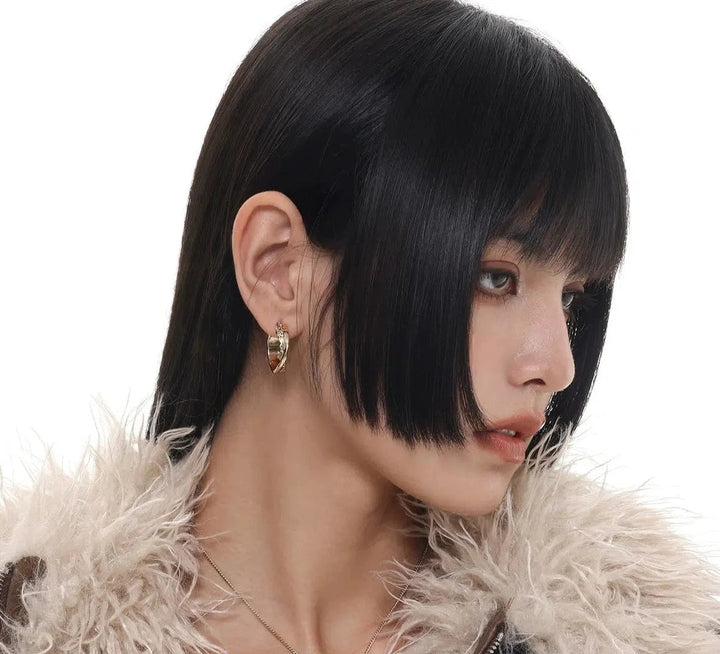 C-ring Earrings