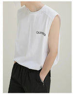 California Graphic Print Tank Top