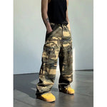 Camo Cargo Casual Pants