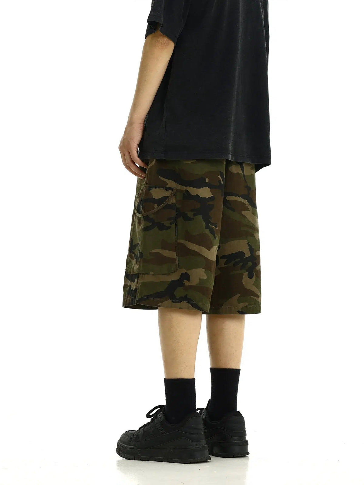 Camo Cargo Casual Shorts
