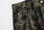 Camo Straight-leg Jeans