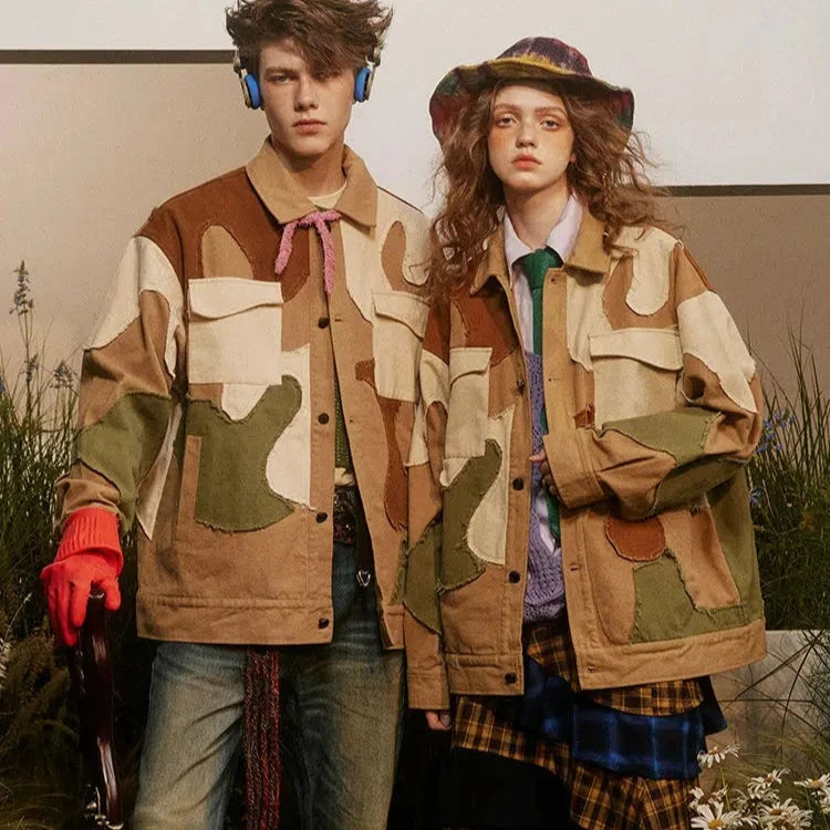 Camouflage Denim Jacket