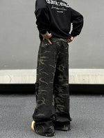 Camouflage Pattern Casual Pants