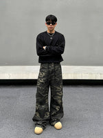 Camouflage Pattern Casual Pants