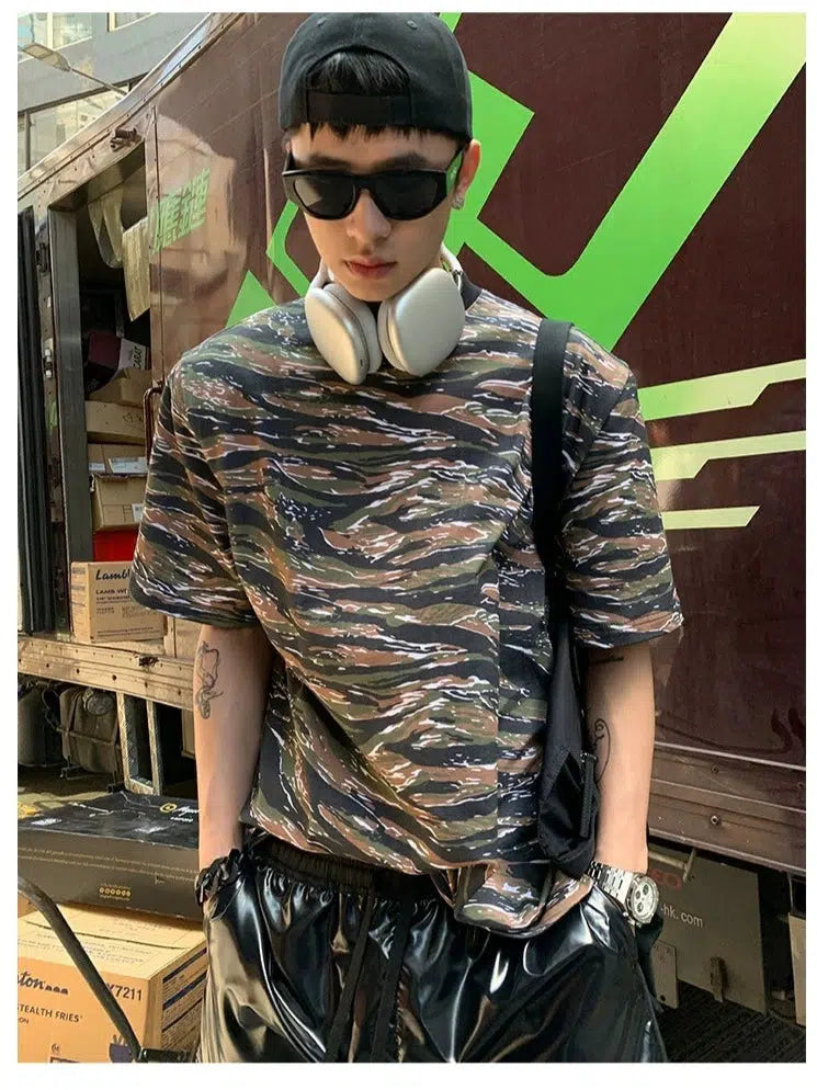 Camouflage Short Sleeve T-shirt