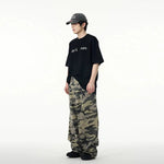 Camouflage Wide leg Jeans
