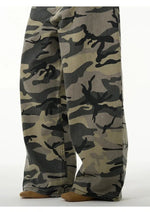 Camouflage Wide leg Jeans