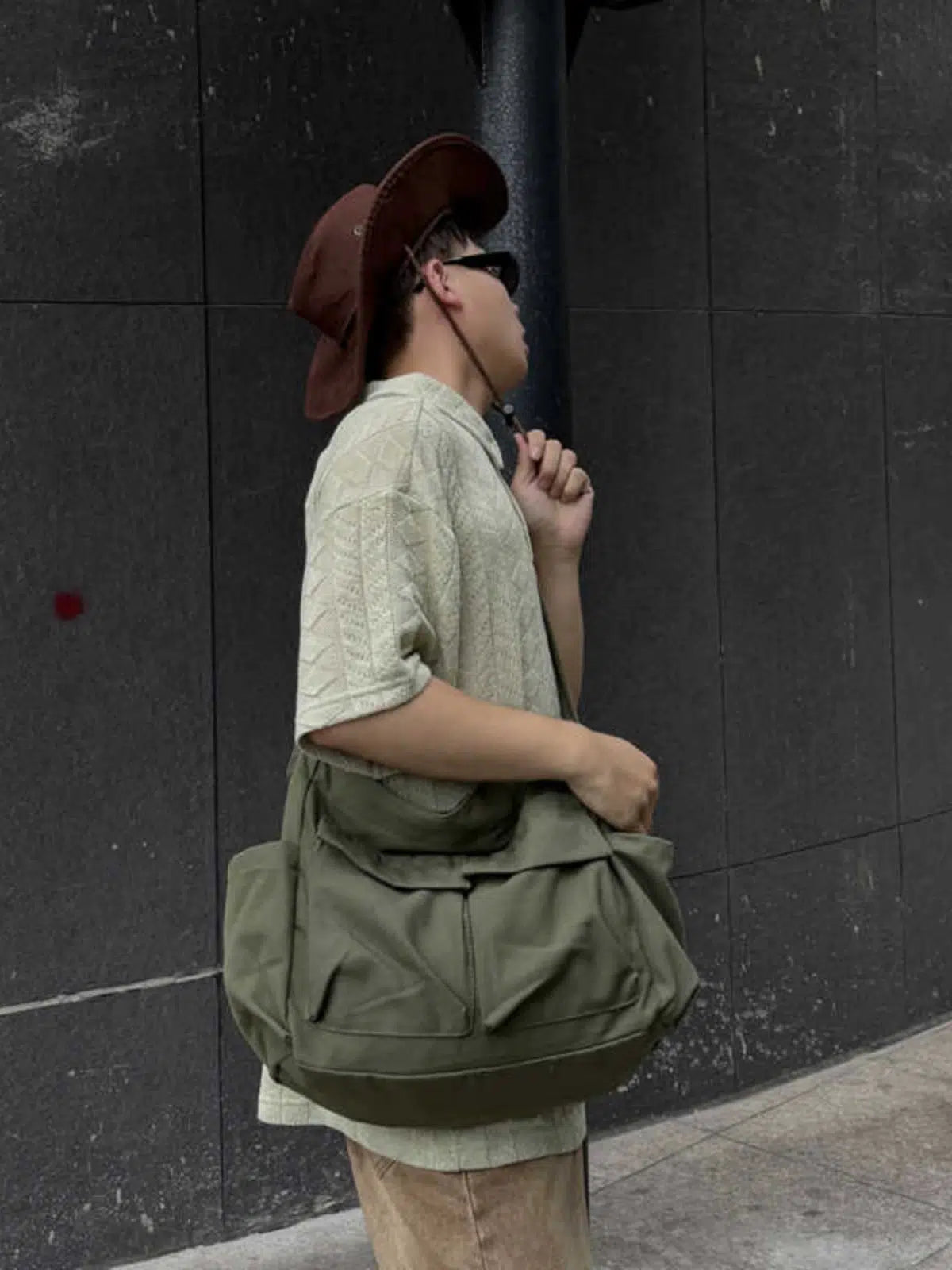 Canvas Crossbody Bag