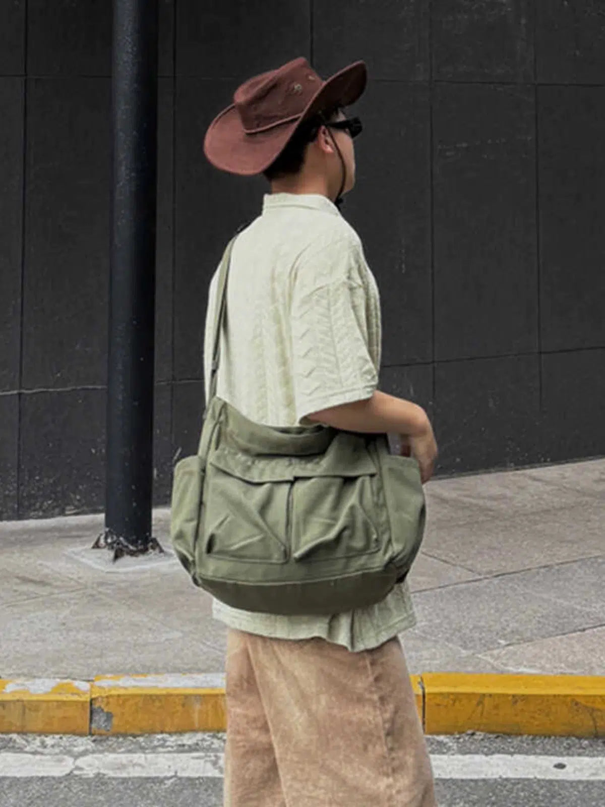 Canvas Crossbody Bag