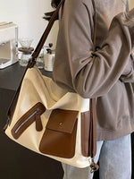 Canvas Leather Backpack