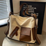 Canvas Leather Backpack